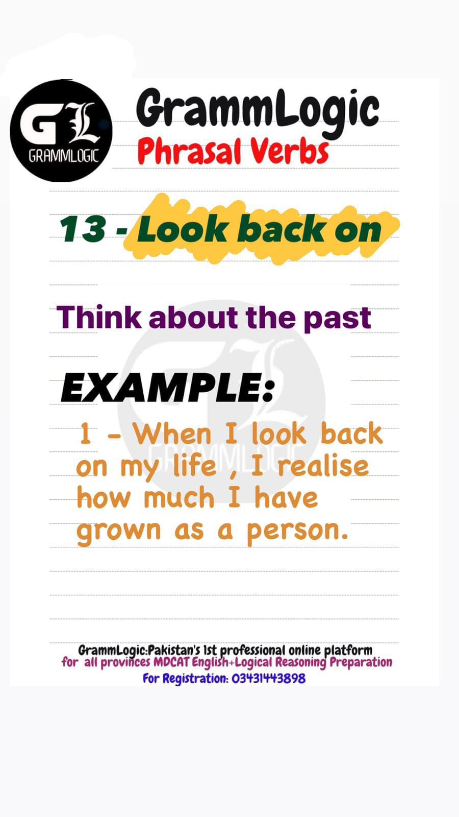 Look Back on